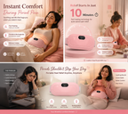 Zenviacares Portable Heating Belt for Menstrual Cramps  & Lower Back Comfort 🌸