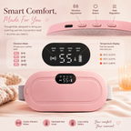 Zenviacares Portable Heating Belt for Menstrual Cramps  & Lower Back Comfort 🌸