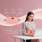 Zenviacares Portable Heating Belt for Menstrual Cramps  & Lower Back Comfort 🌸