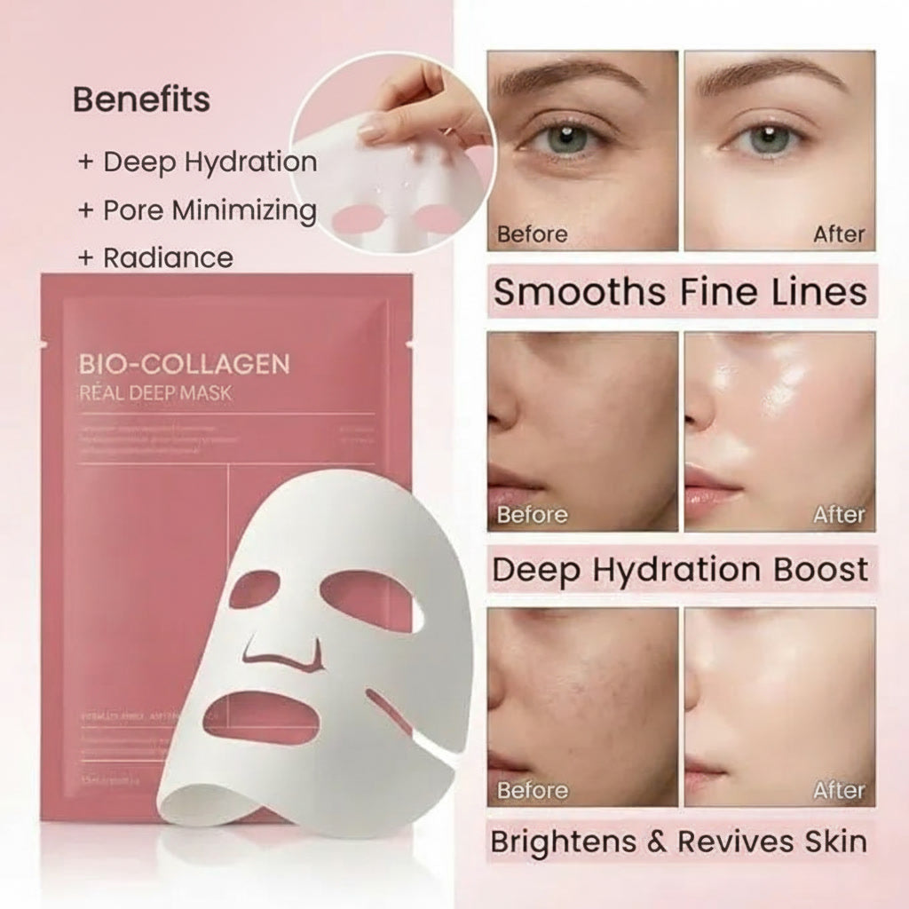 ✨ Bio-Collagen Real Deep Mask