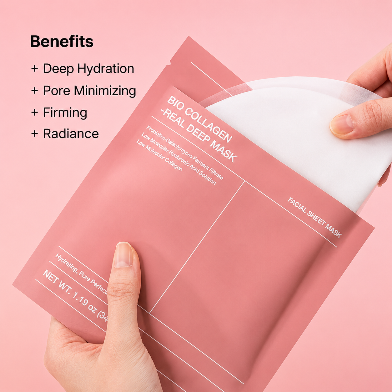 ✨ Bio-Collagen Real Deep Mask