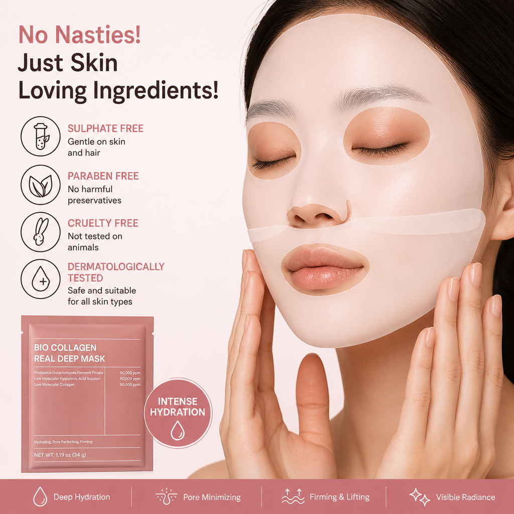 ✨ Bio-Collagen Real Deep Mask