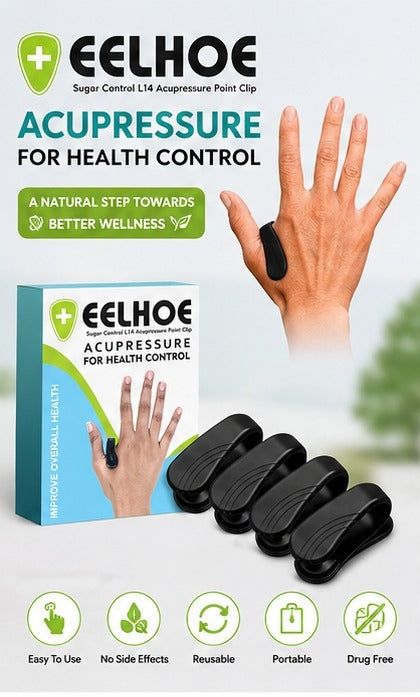 🍃 Sugar Balance Acupressure Clip™ | Natural Wellness Support On The Go