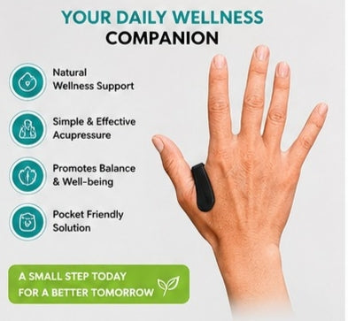🍃 Sugar Balance Acupressure Clip™ | Natural Wellness Support On The Go